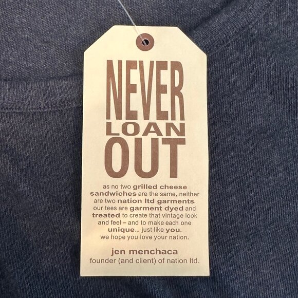 NWT- Nation LTD Lightweight Sweater Dress - Blue, Size Small - Picture 8 of 9